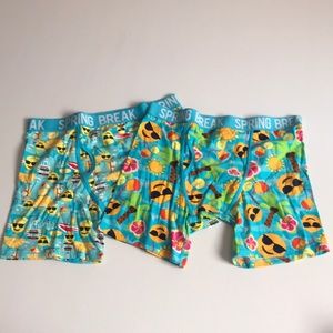 🐶Men’s Emoji faces boxer briefs SZ XLG-S…